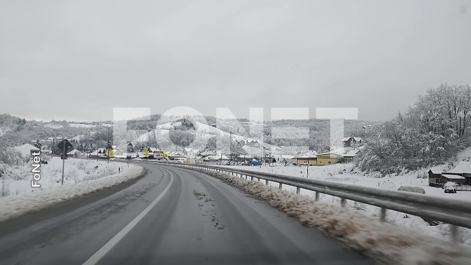 Moguća poledica na putevima